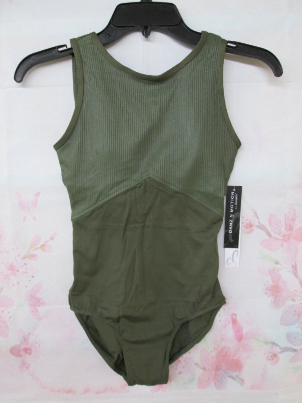 Leotard SA MA LA New Women's Dance Ballet Jazz Costume Olive Green DanznMotion